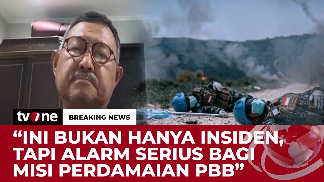 [BREAKING NEWS] Penjaga Perdamaian Gugur, Mantan Dubes RI untuk Iran: Ini Peringatan Serius | tvOne