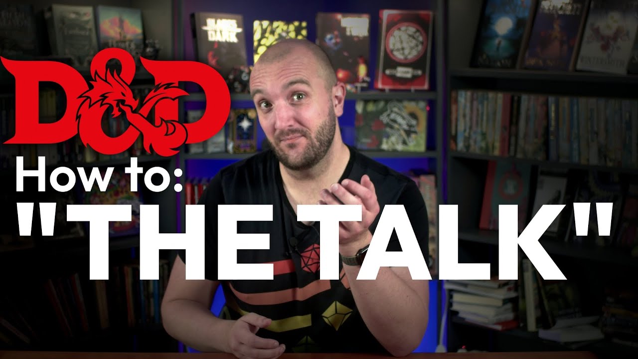 How to have "The Talk" with your DnD Group