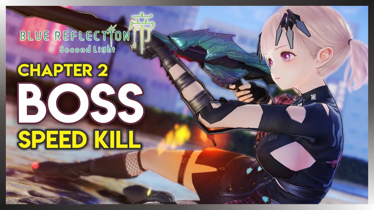 BLUE REFLECTION: Second Light - Chapter 2 Boss (Speedkill)