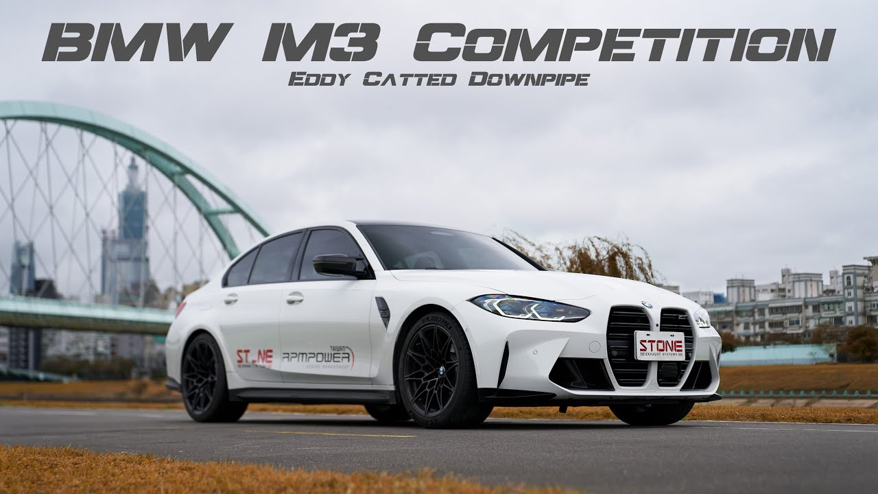BMW S58 G80 M3 Competition / Stone Eddy Catted Downpipe Sound