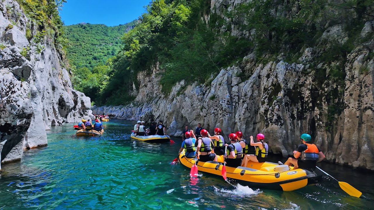 Rafting na Neretvi - Dron.ba za N1