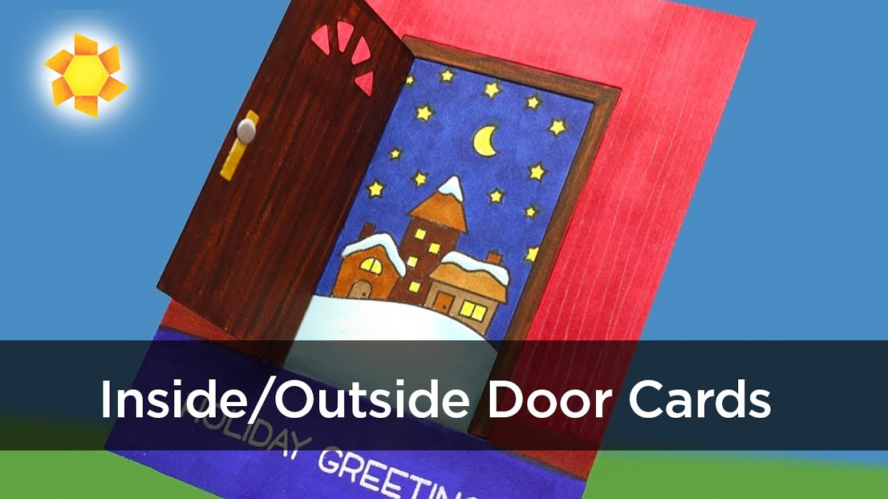 Interactive Inside/Outside Door Cards