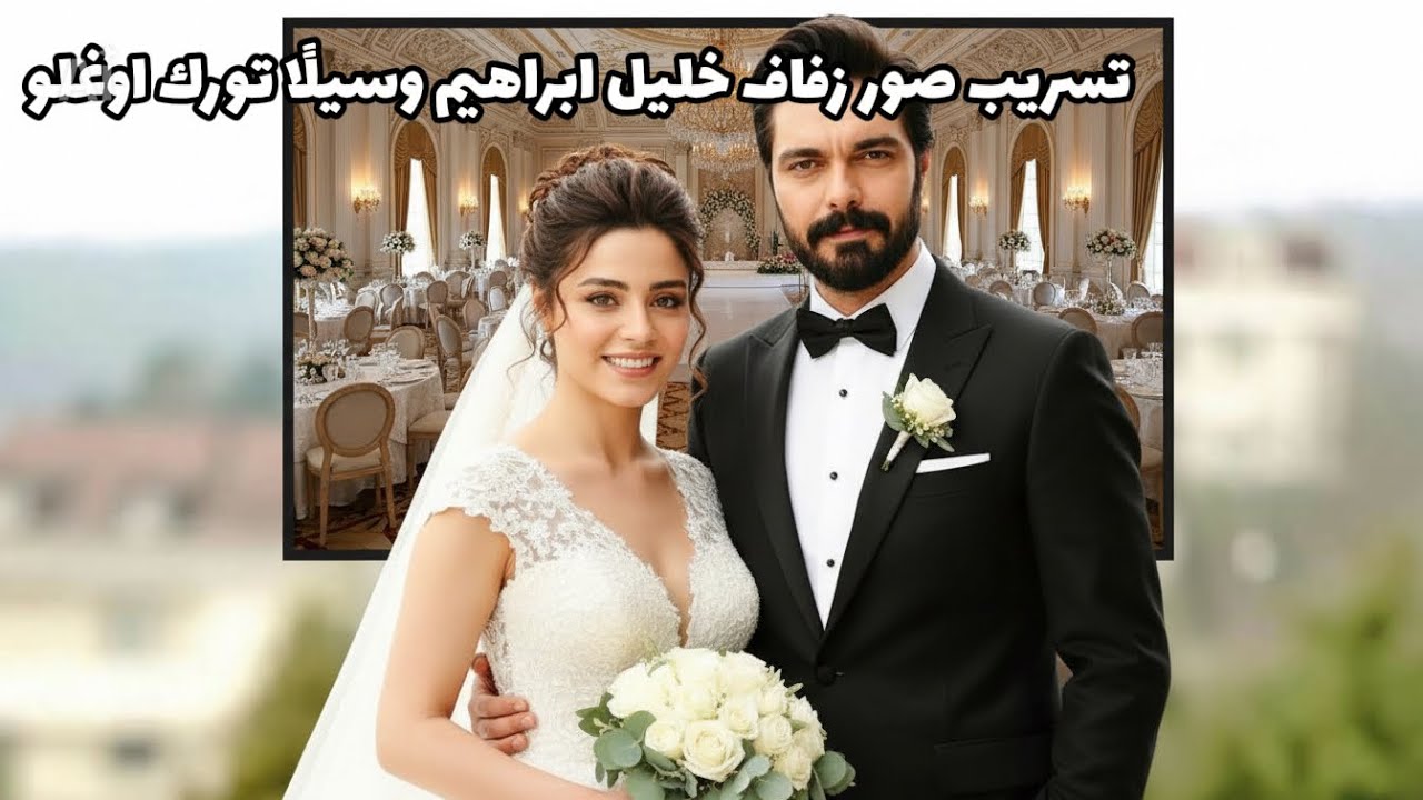 صور زفاف الممثلة سيلًا تورك اوغلو صادمة 😨 كان يعتقد في البداية انها عازبة تسريب صور زفافها مع خليل