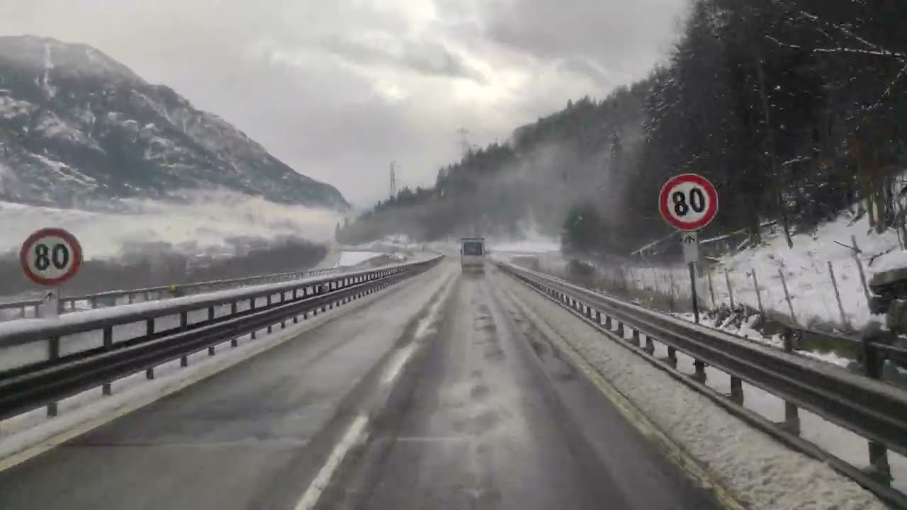 🇮🇹 Italy: Courmayeur Montblanc - Aosta || From Chamonix France || Italia Francia Highway