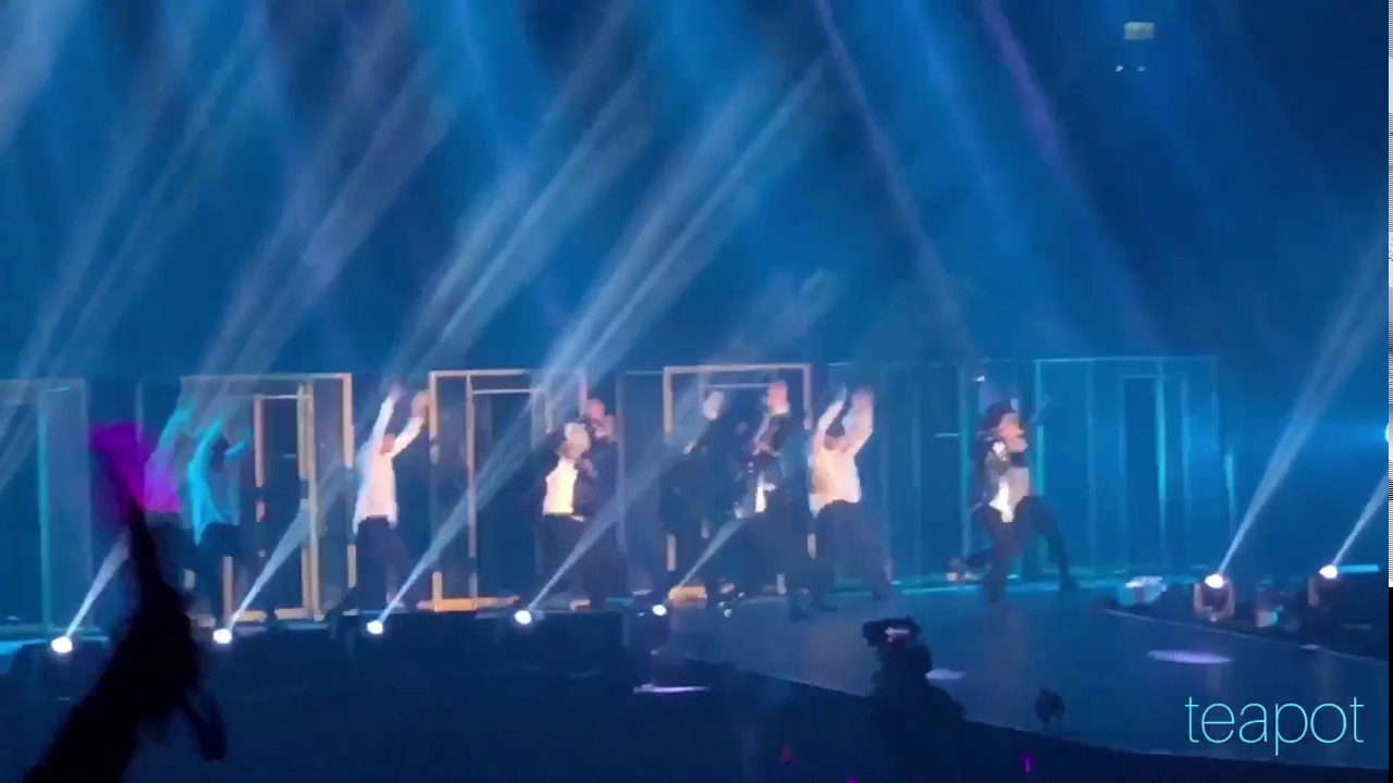 20180210 Super Junior(슈퍼주니어) Super Show 7 in Hong Kong - Opening,Black Suit