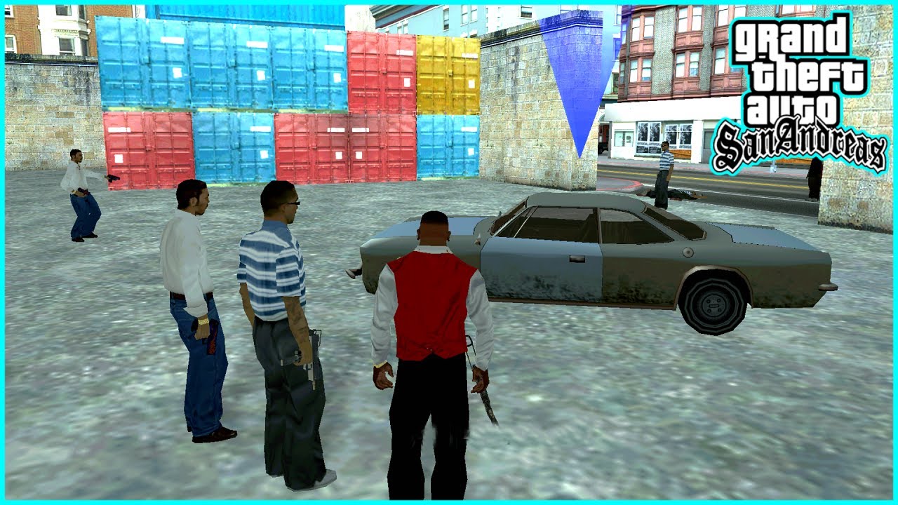 GTA San Andreas - Jak vypadá hra bez souborů .dat ?