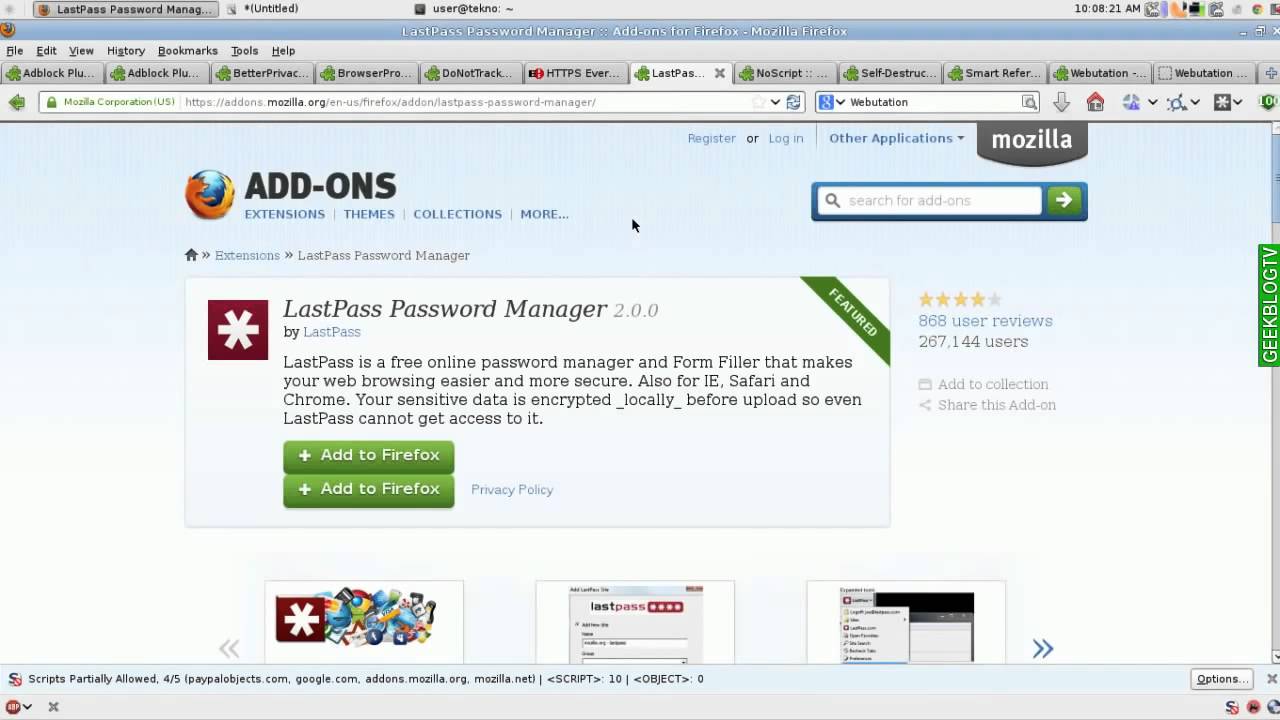 Best Firefox Security Plugins