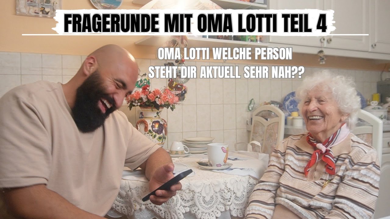 Die 92-jährige Oma Lotti beantwortet eure Fragen in der Fragerunde Teil 4
