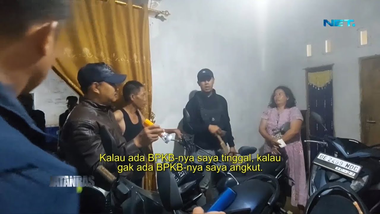 Suami Jadi Penadah Motor Curian, Sang Istri Menangis Suaminya Diamankan Polisi - Jatanras