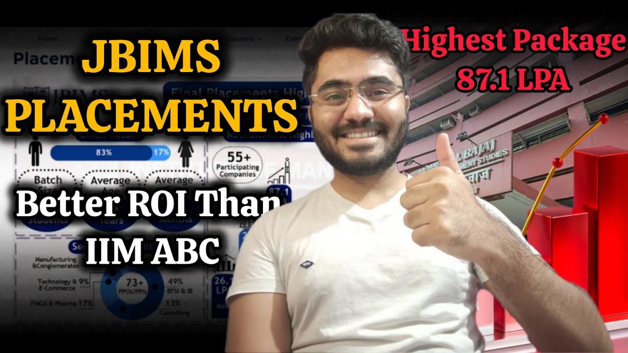 JBIMS Placements Better than IIM ABC? | JBIMS Summer Internships, ROI, Packages Revealed!
