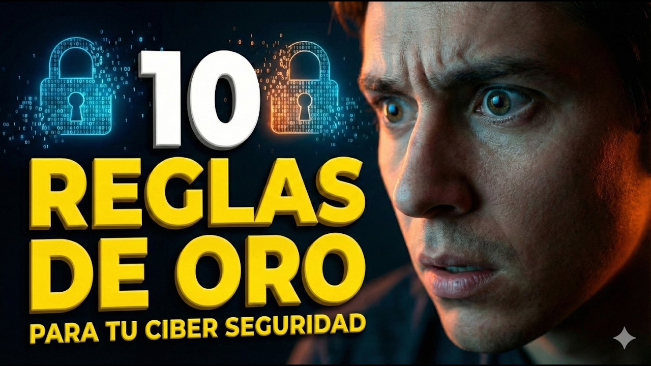 Ciberseguridad 2026: Los 10 Mandamientos que SALVARÁN tu Identidad