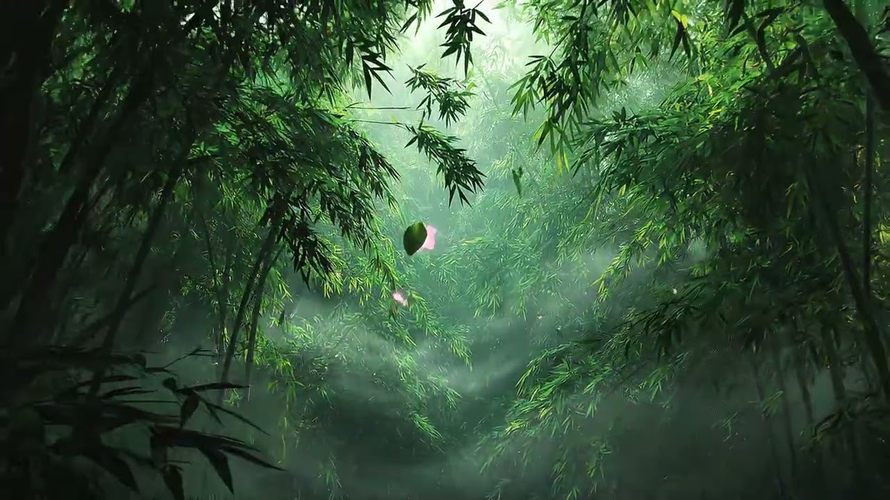 You've been through a lot, come here and rest Asian Fantasy Inspired Bamboo Forest tranquil ambience