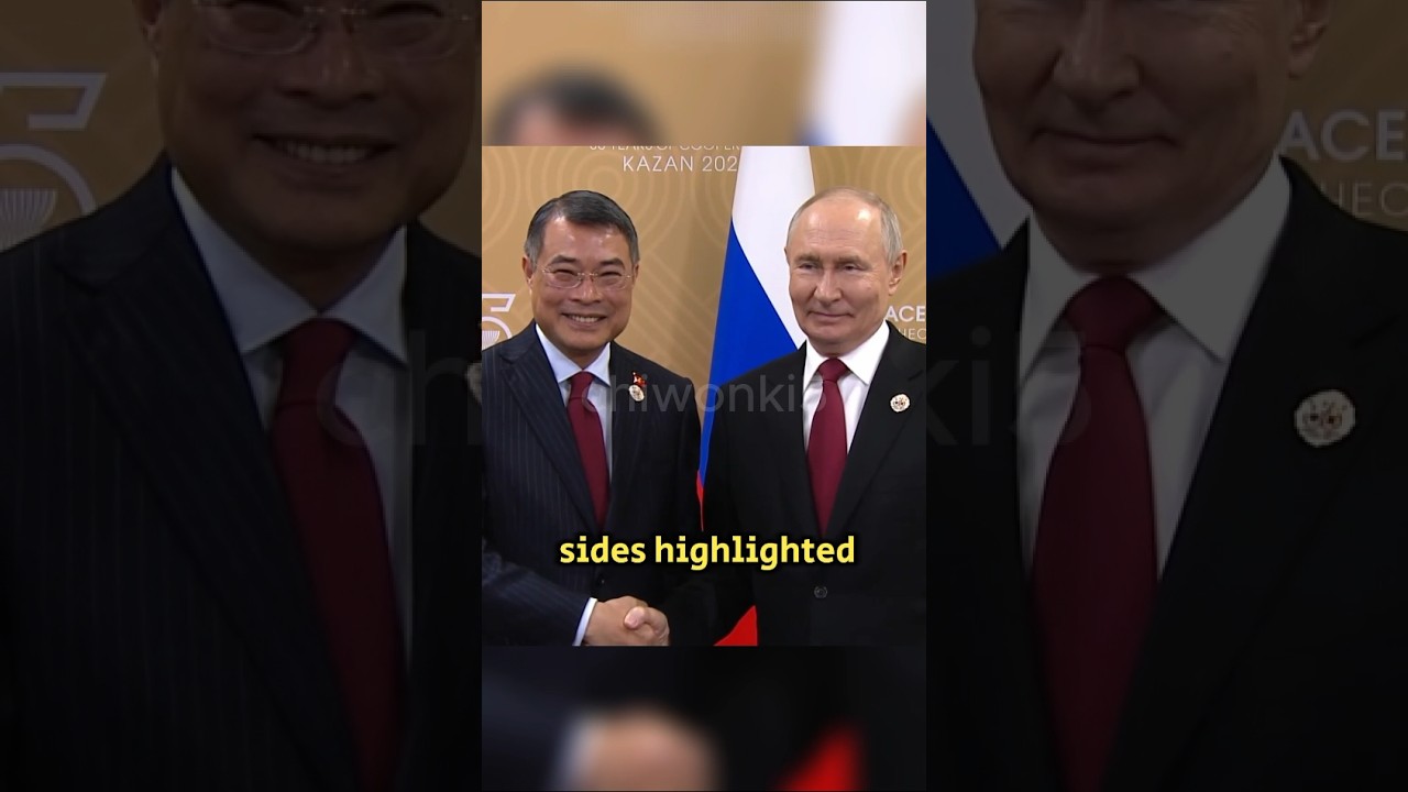 Putin met with Vietnamese Prime Minister Le Minh Hung at the Russia-ASEAN summit in Kazan.