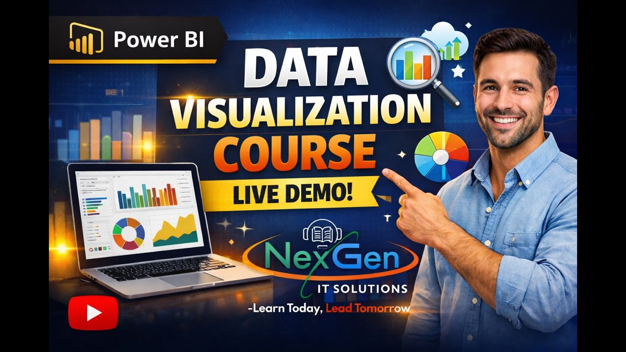📊 Power BI Data Visualization Course Live Demo | NexGen IT Solutions