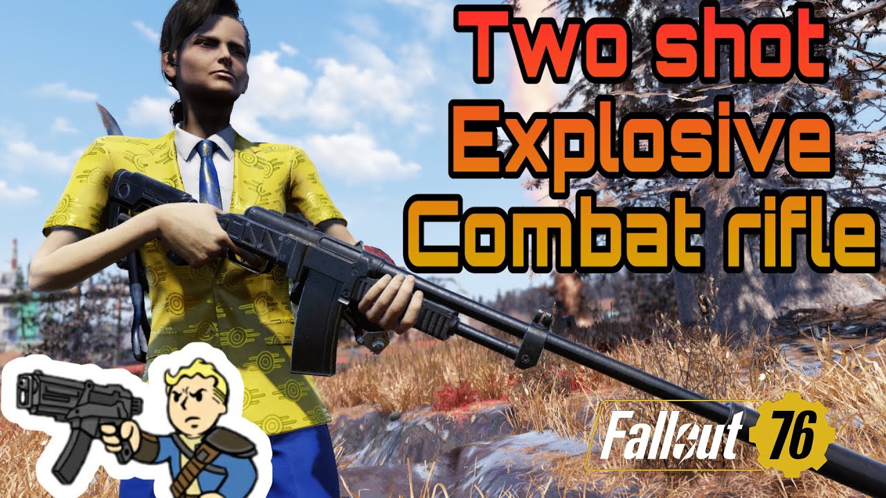 Two Shot  Explosive Combat Rifle | Weapon Showcase
