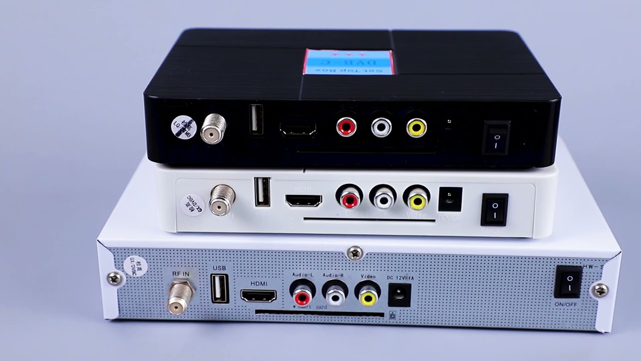 Original manufacturer for DVB-C DVB-T2 DVB-S2,ISDB-T,DTMB set top box with Dexin CAS