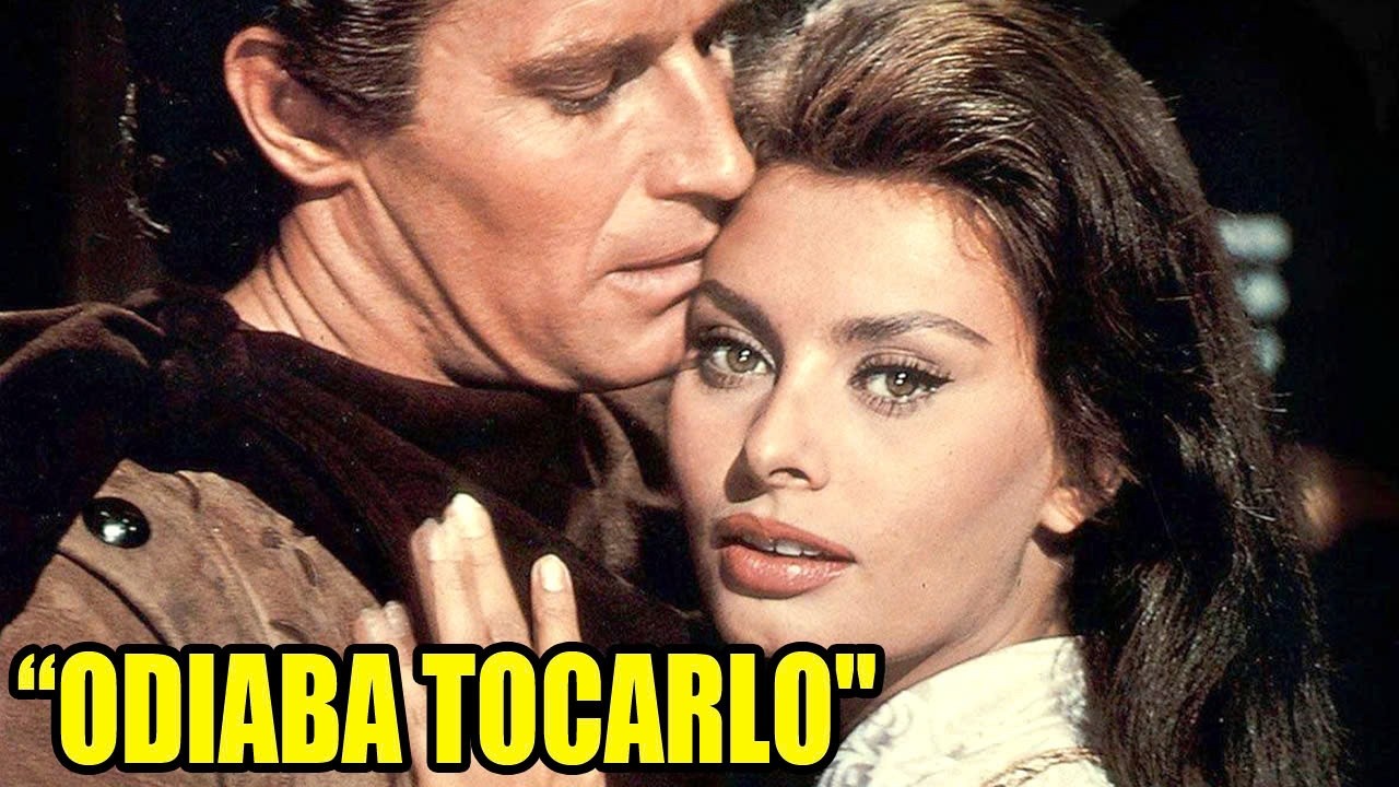 Ella ODIABA en secreto a Charlton Heston y la increíble razón te sorprenderá