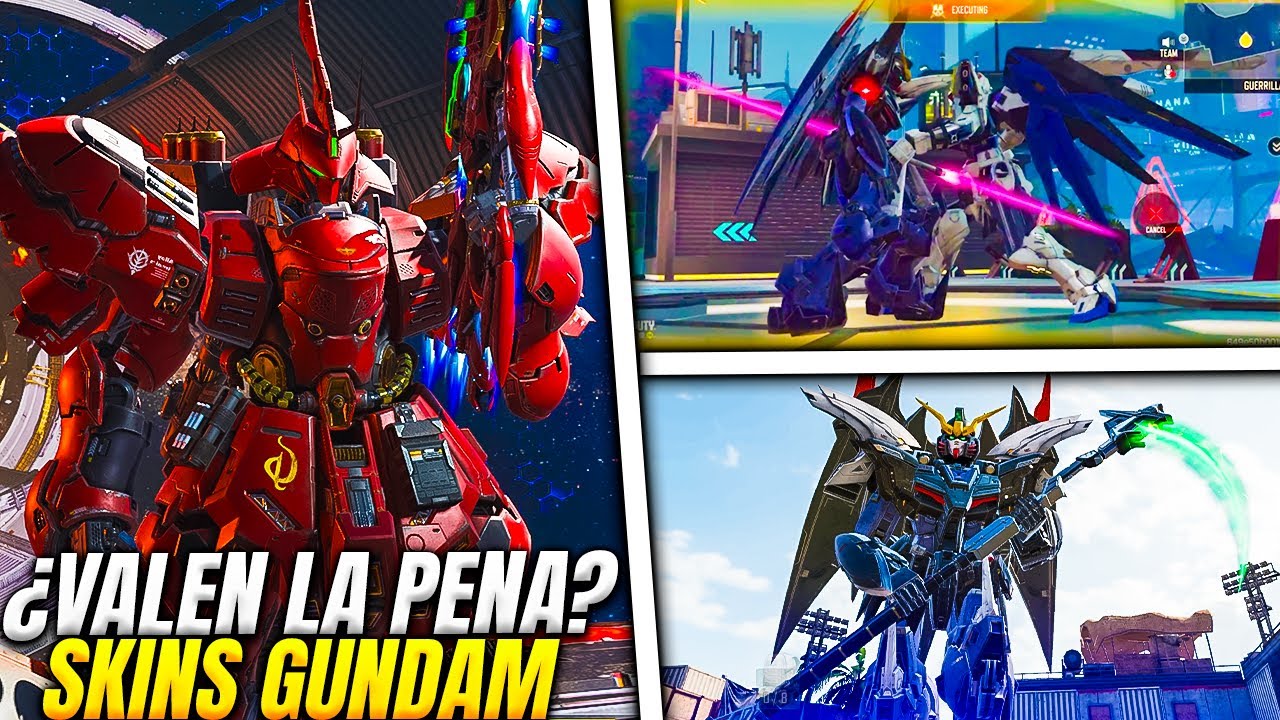 &iquest;Valen la pena? Te MUESTRO TODOS los GUNDAMS de la NUEVA COLABORACI&Oacute;N en COD MOBILE | Lobo Jz