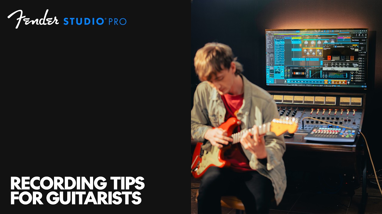 Приёмы записи для гитаристов в Fender Studio Pro | Fender Studio