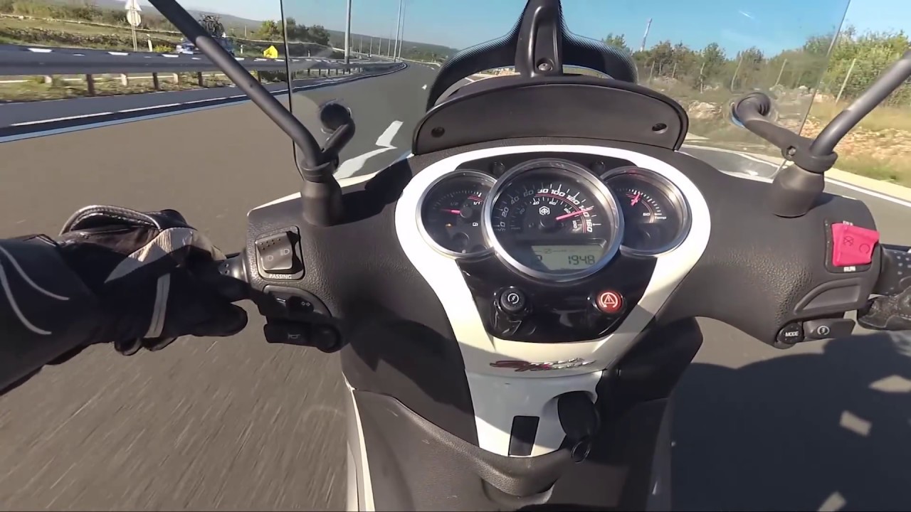 Beverly ST350 ABS || Max Speed - 160 km/h || Highway 
