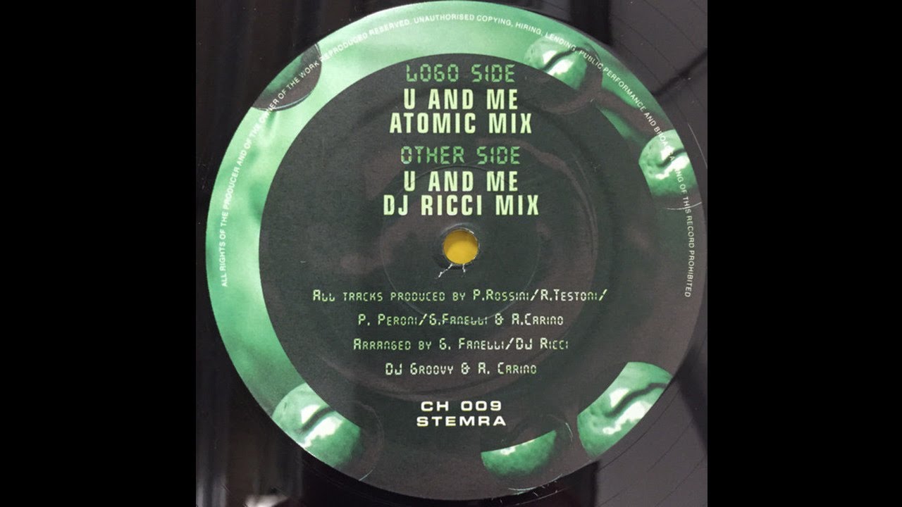 2 Without Heads - U and Me (DJ Ricci Remix) (Acid Trance 1997)