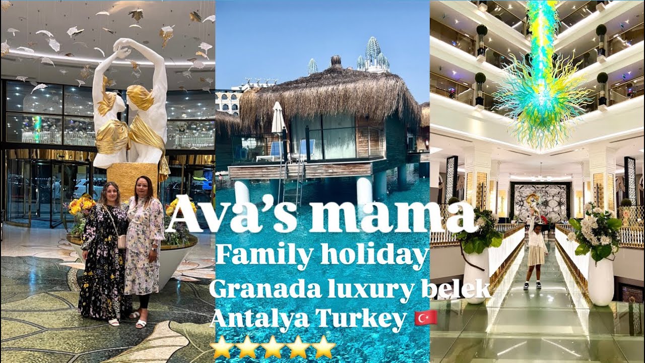 Ava&rsquo;s Mama Family Holiday Granada Luxury Belek Antalya Turkey From Manchester UK delayed flights