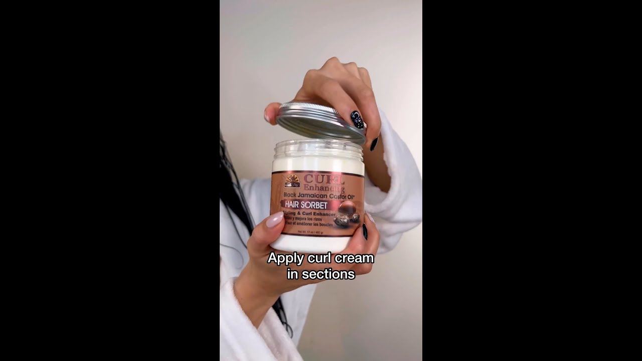 OKAY's Black Jamaican Castor Oil Moisture & Curling Hair Sorbet