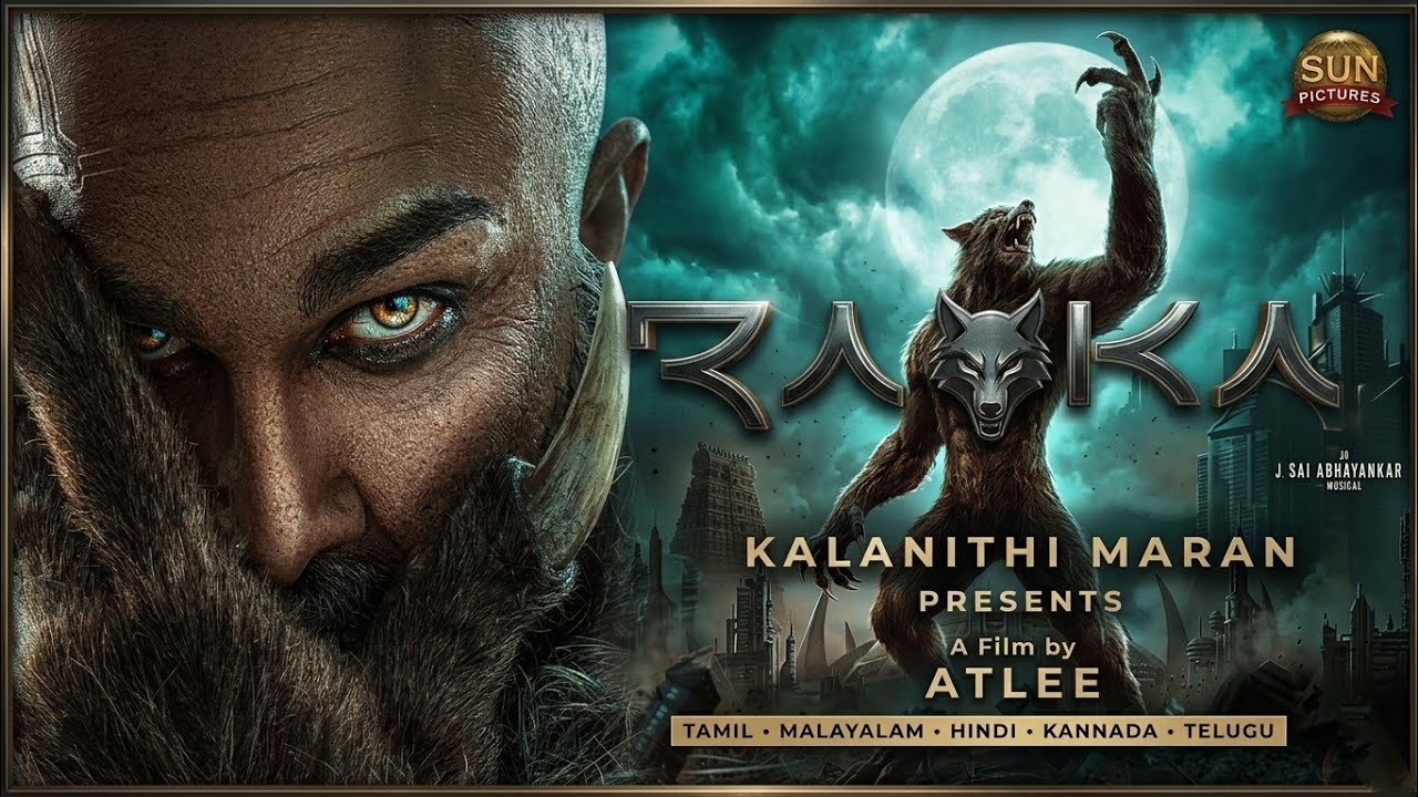 RAAKA : First Look Official Teaser | Allu Arjun | Atlee | Deepika Padukone | #AA22xA6 New teaser2026