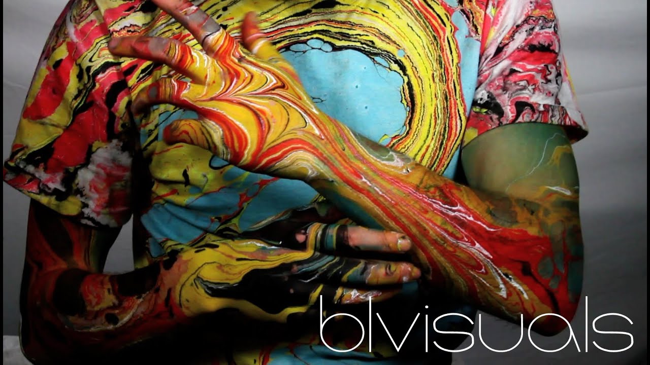 Body Marbling Simulation by BLVisuals