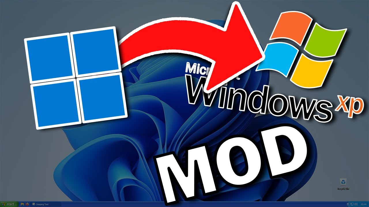Windows Xp MODE On Windows 11 | RetroBar