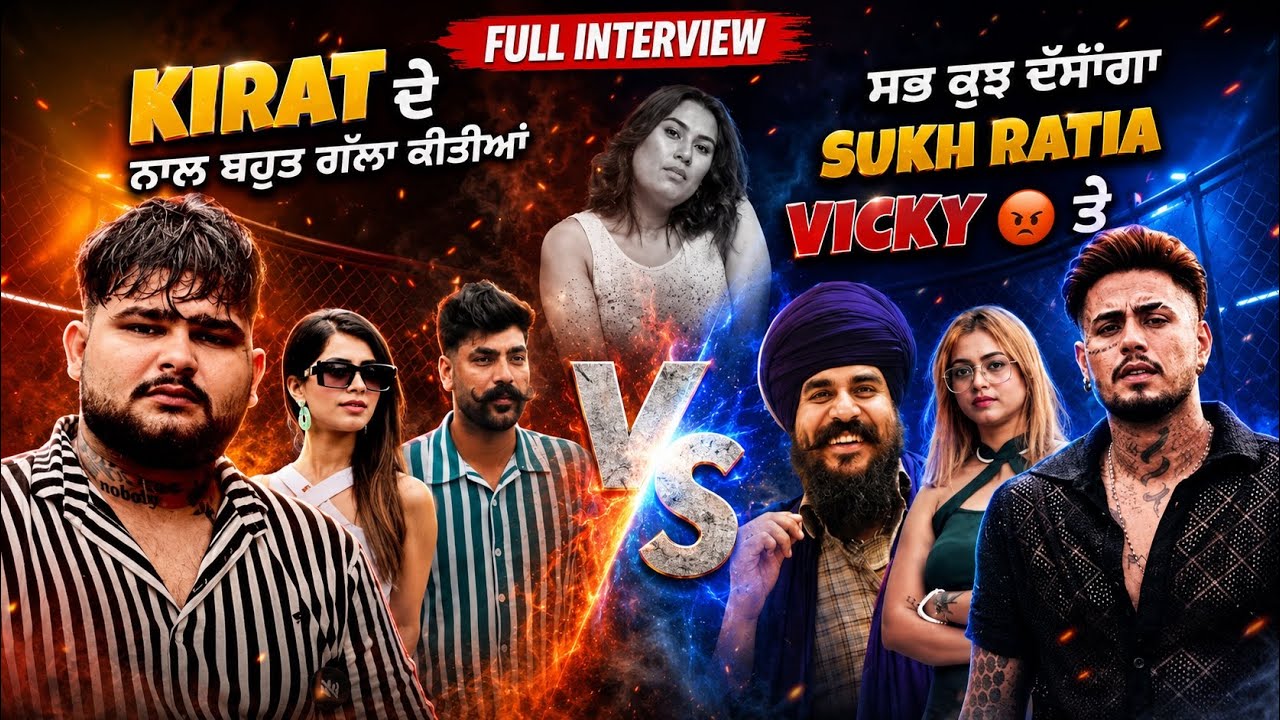 Kirat ਮੋਟੇ ਨਾਲ ਬਹੁਤ ਗਲਤ ਕੀਤਾ Sukh Vicky ਨੇ  Interview ਵਿੱਚ ਸਭ ਕੁਝ ਦੱਸਿਆ