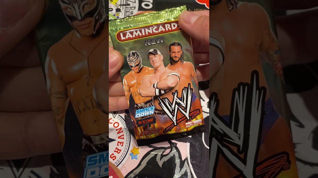 Lamincards Wrestling Booster Pack Opening Vintage Sports