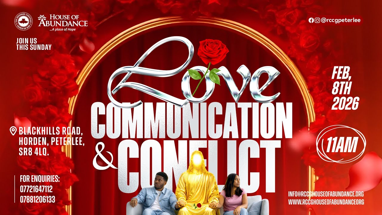 LOVE, COMMUNICATION AND CONFLICT || SIS. IBITOLA ABAYOMI || 8TH FEBRUARY 2026