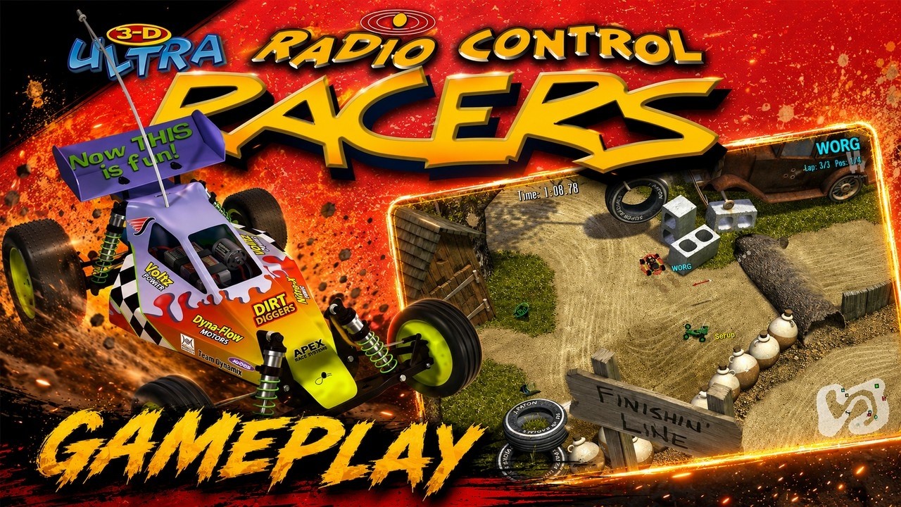 PC First Look [183] | 3D Ultra Radio Control Racers (1999) | 4K 2160p | Win 10/11