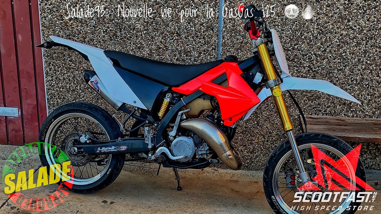 #Salade93: La Gas Gas 125 Change Complètement de Look... Que du Saaaale 🛠🔥