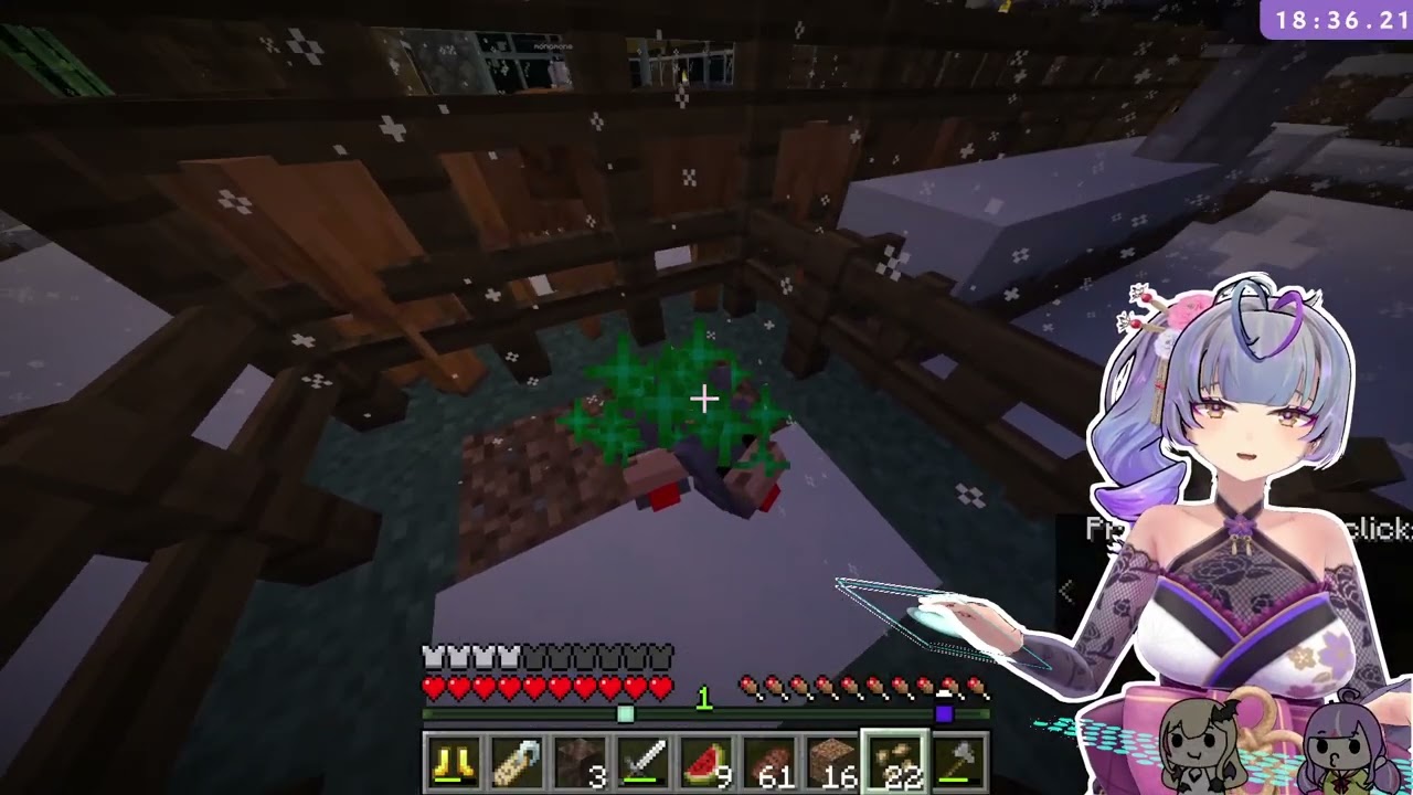 3 ladies with very little minecraft experience head for endgame ~ Petalcraft Day (Part 2/12)