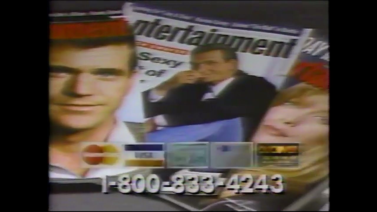 Entertainment Weekly Rock Archives Music Collection Ad (1992)
