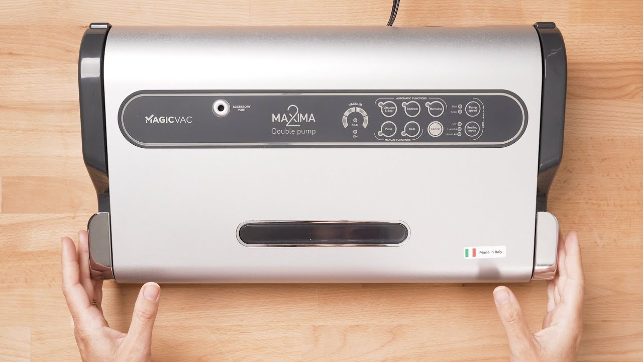 MagicVac Maxima 2 Vacuum Sealer Walk-Through Tutorial