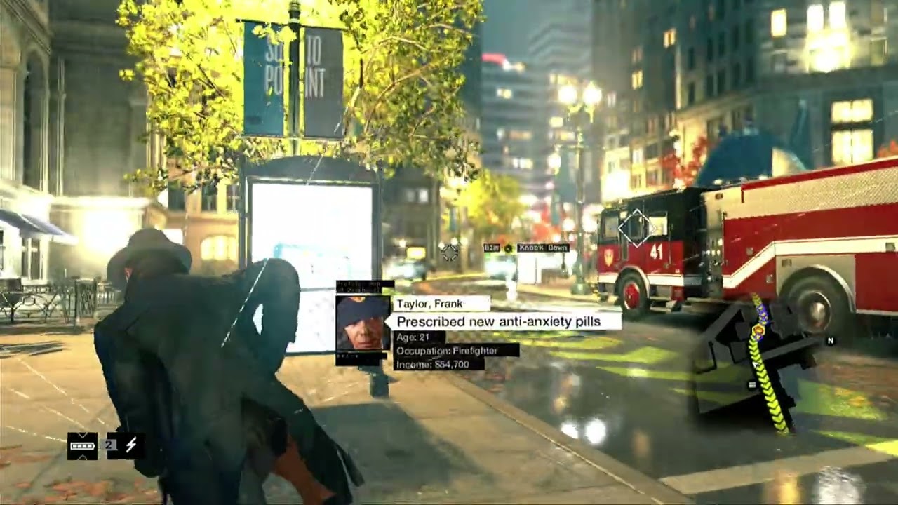 (Xbox One S) Criminal Convoy - Excessive Force (Watch Dogs 1 Gameplay)