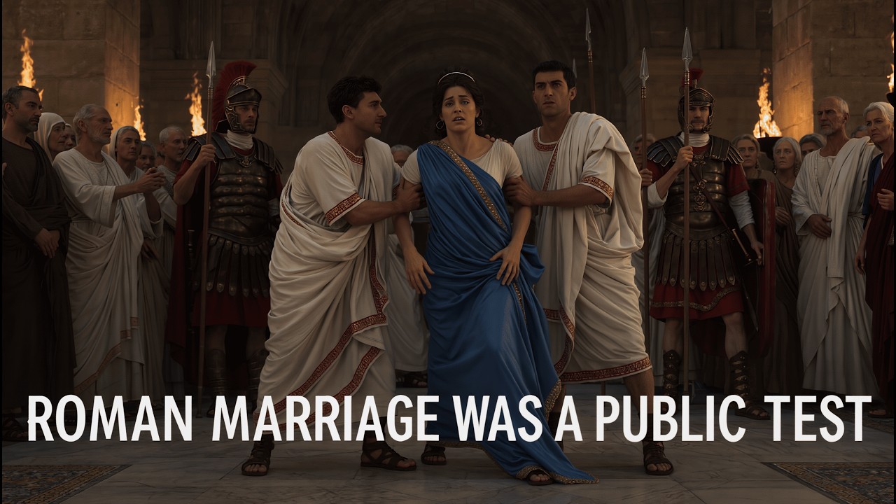 Roman Marriage Was a Public Test