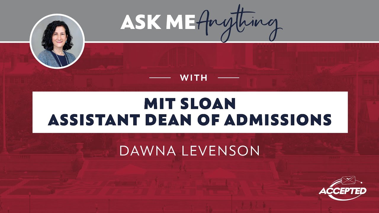 Ask Me Anything: Live with MIT Sloan