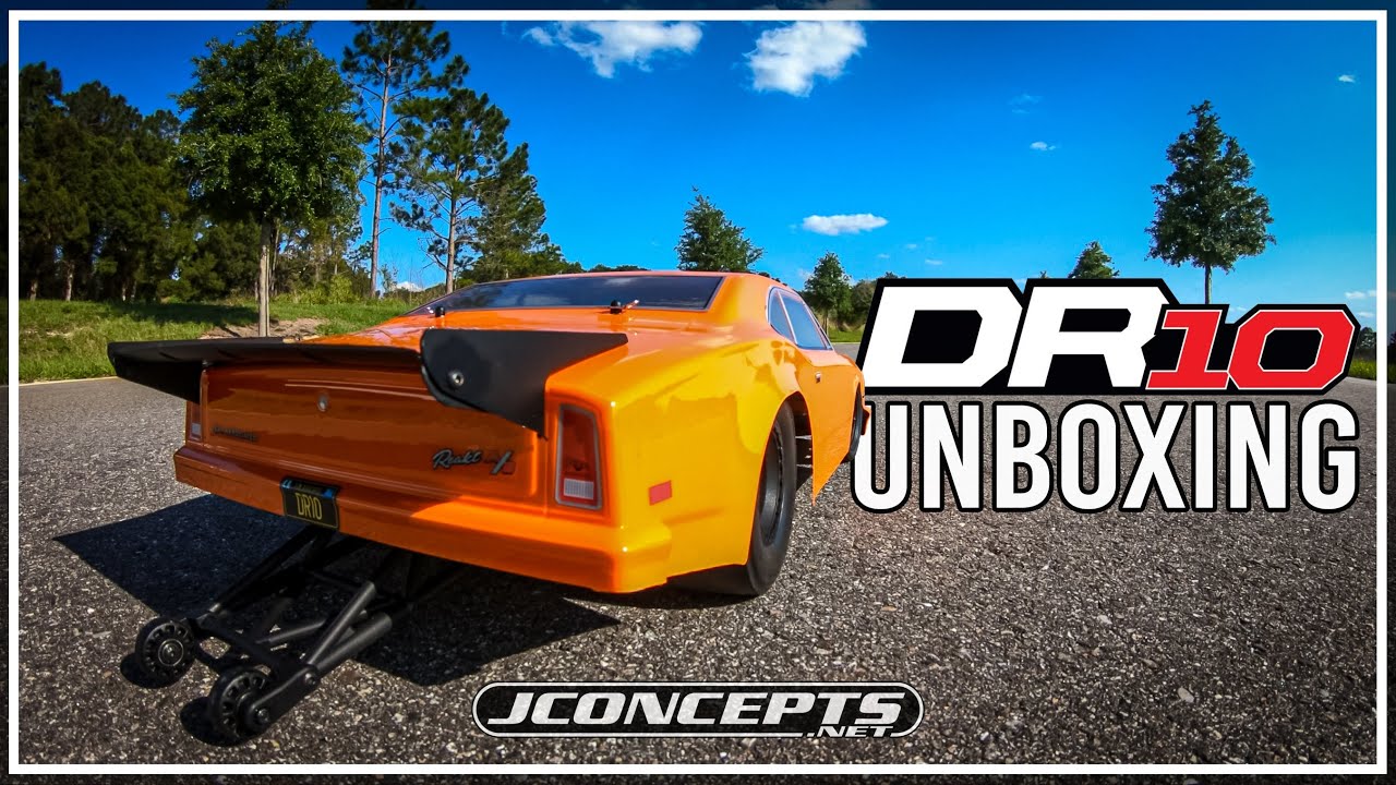 DR10 Drag Race Car Unboxing