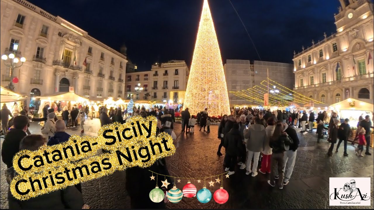 Walking Christmas Streets- Catania- Sicily
