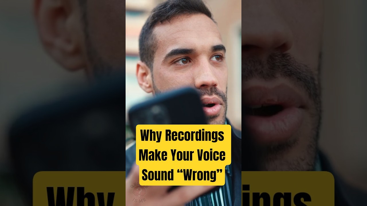 Why Recordings Make Your Voice Sound “Wrong”