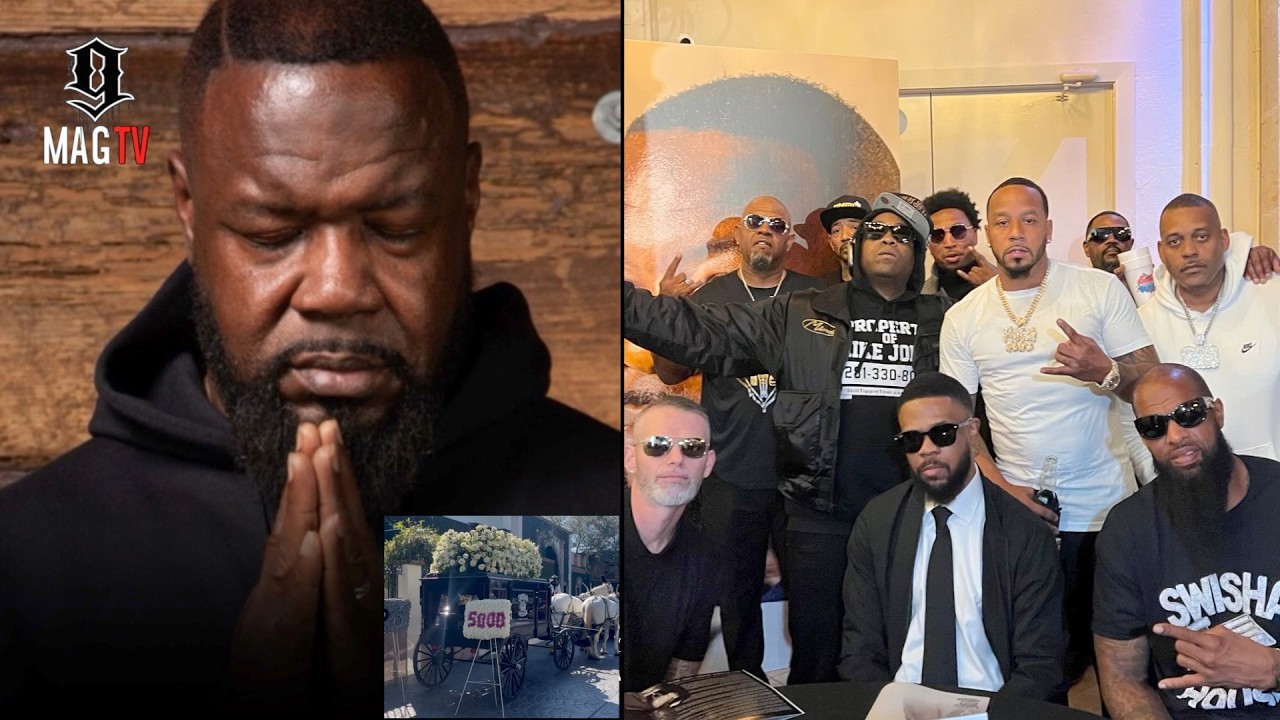 Slim Thug, Paul Wall, Mike Jones и Chamillionaire присутствовали на похоронах диджея Майкла «5000...
