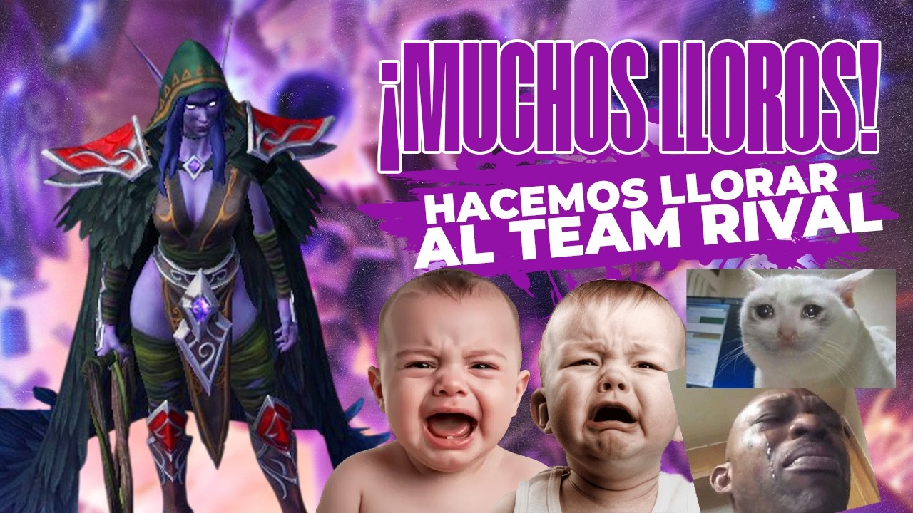 WARCRAFT 3 (OvsH) | HACEMOS LLORAR MUCHO AL TEAM RIVAL XDDD JAJAJAJA