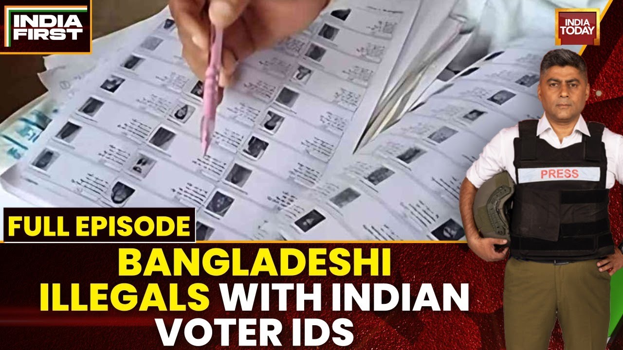India First With Gaurav Sawant: Illegal Bangladeshi Immigrants Flee WB Fearing Voter List Crackdown