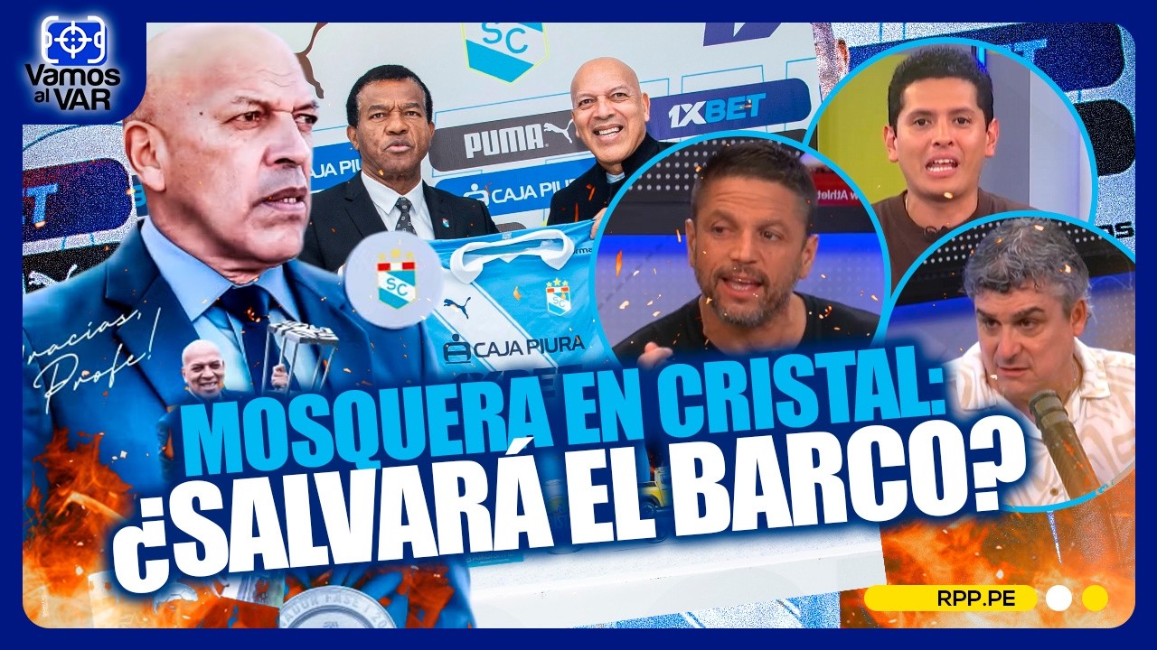🔵 Roberto Mosquera VOLVI&Oacute; a Sporting Cristal: &iquest;Podr&aacute; sacar al club de la crisis? | Vamos al VAR