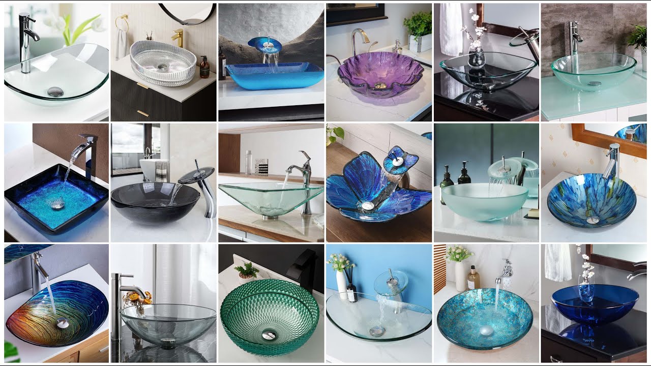 Glass Vessels Bathroom Sink Design ideas💡Home Decor ideas || Moden interior design