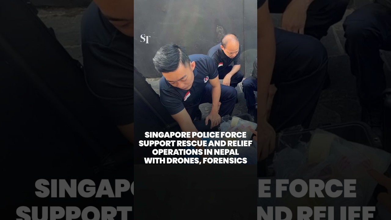 Rescue and relief operations continue in Nepal, Singapore team supporting with technology